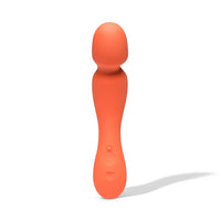 orange wand on  white background
