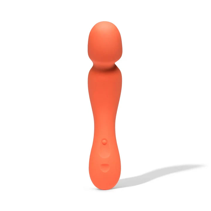 orange wand on  white background