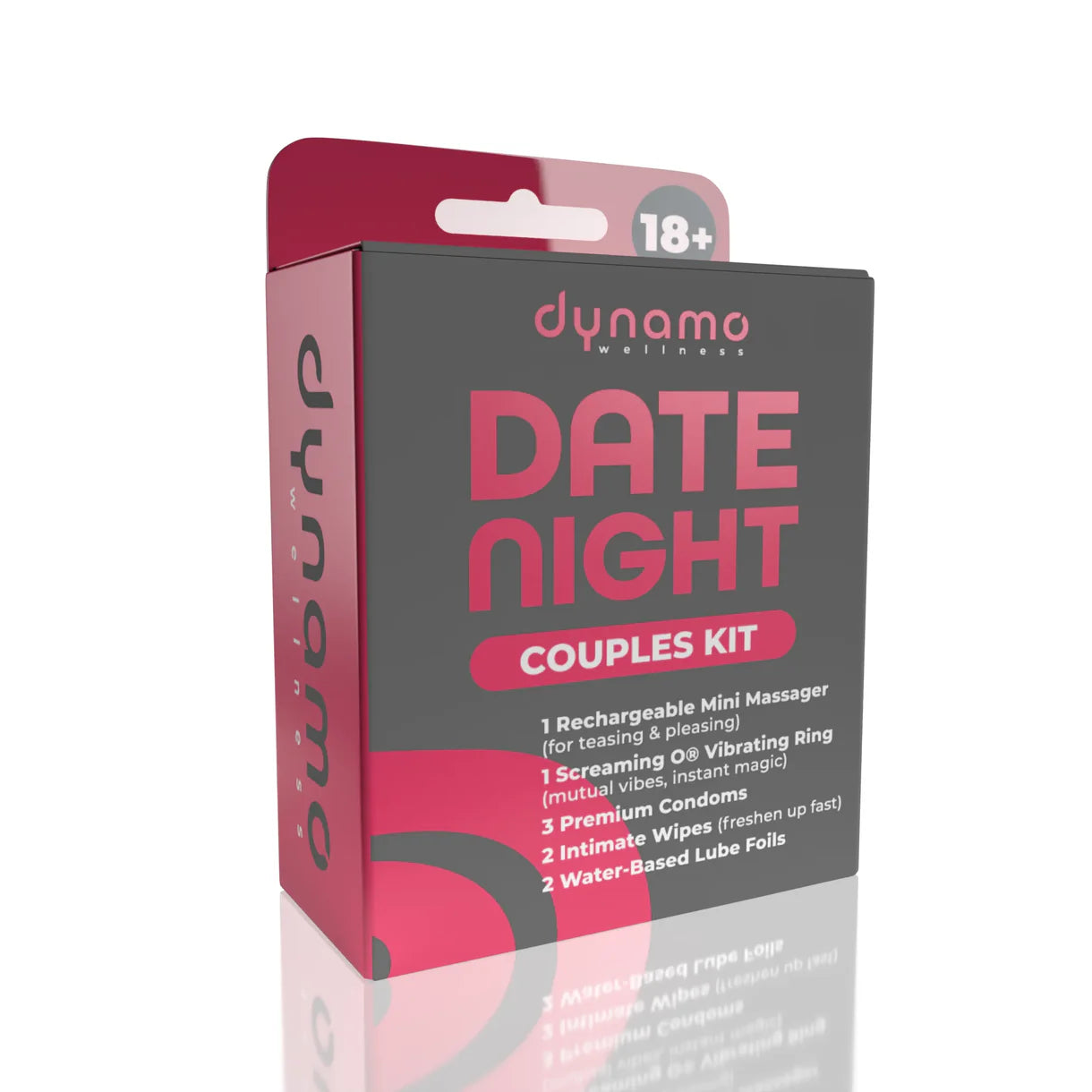 Dynamo Date Night Couples Kit packaging on a white background