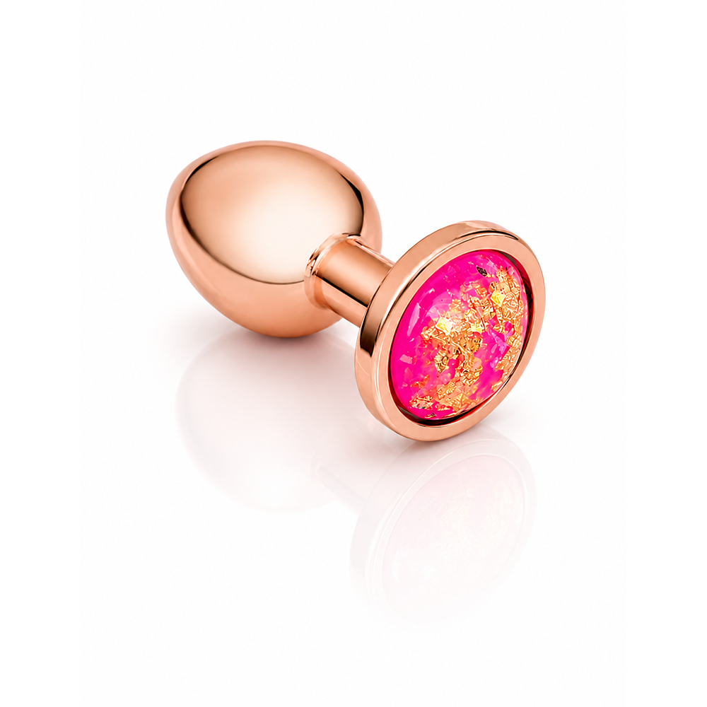 Custom Anal Plug Gold Leaf by Pink Elephant