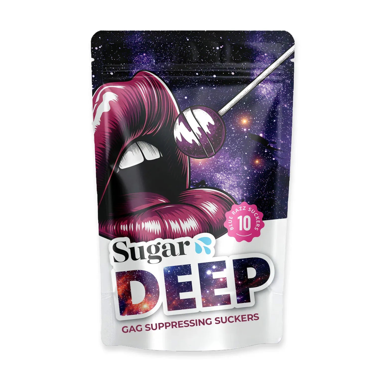 bag of sugar deep gag suppressing sucker 10pk