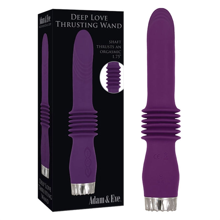 purple thrusting rechargeable vibrator