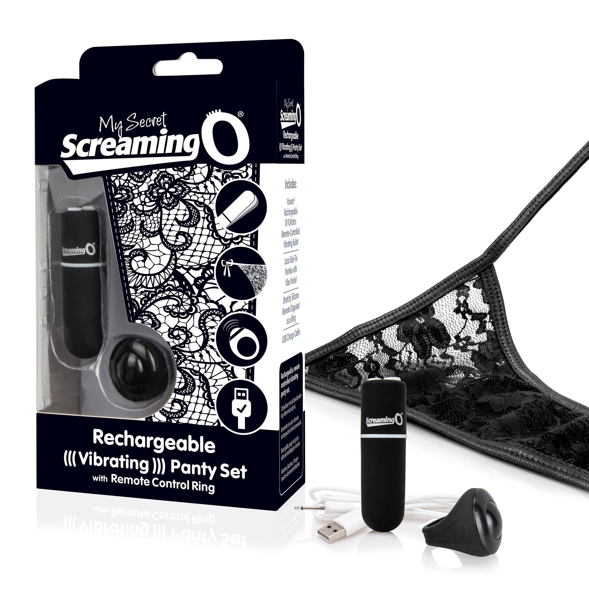My Secret Charged Remote Control Panty Vibe by Screaming O
