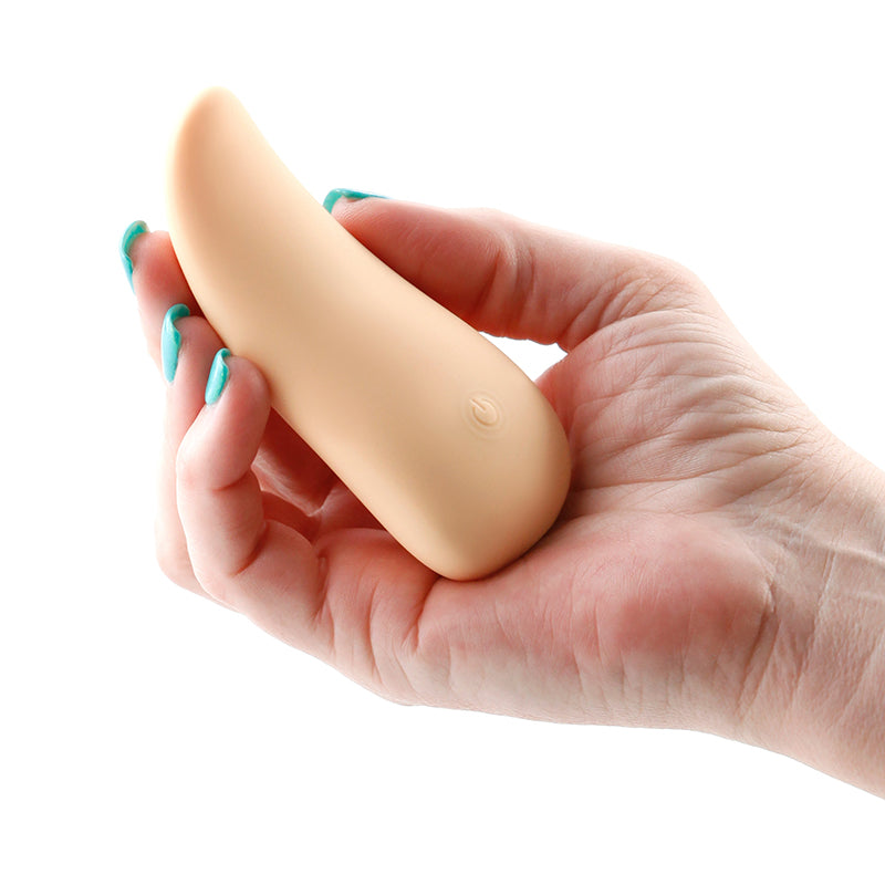 kama vibrating bullet on a white background