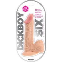 Dick boy 6'' realistic suction cup dildo in packaging