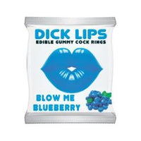 blue lips edible cock ring 