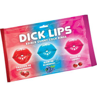gummy edible lips in assorted flavors