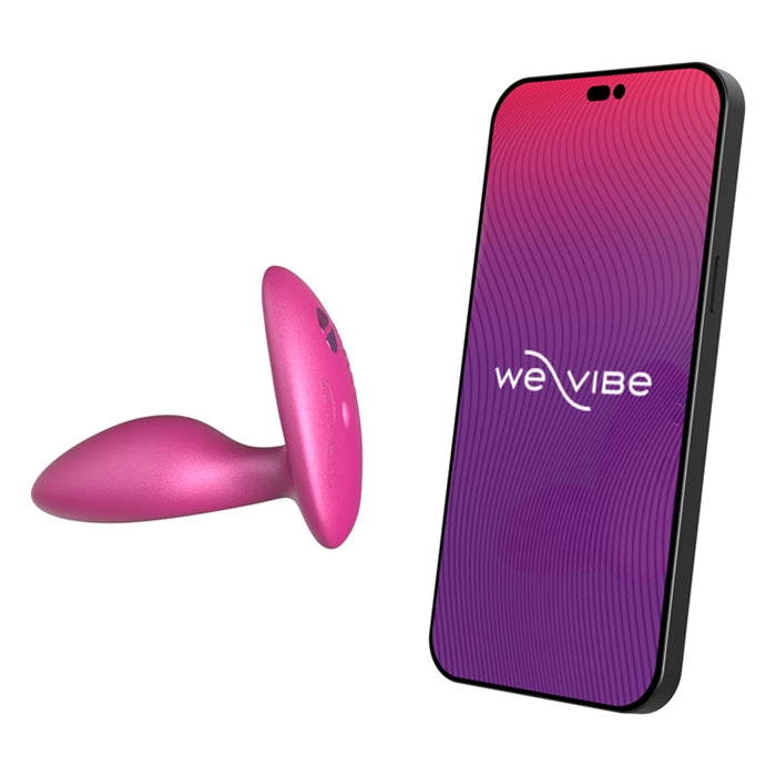 pink anal butt plug with phone app