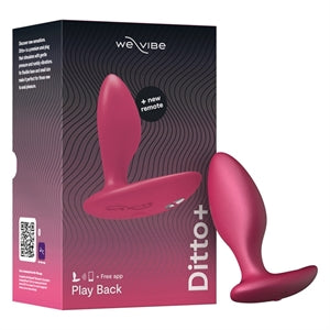 pink anal butt plug with box