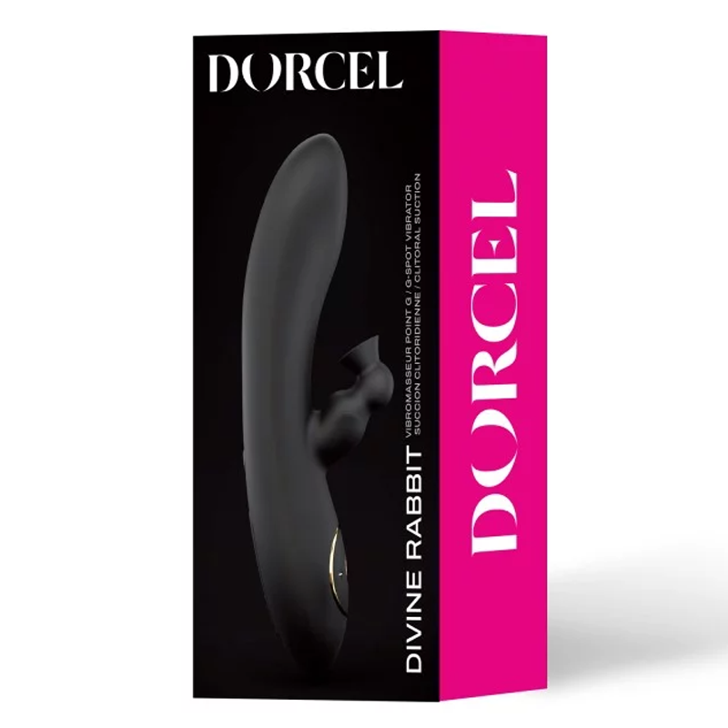 black rabbit style vibrator ion box packaging