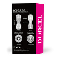 dorcel double oo masturbator sleeve on box packaging