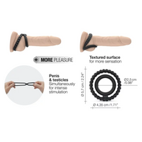 Product details of a sexual toy with text highlighting features on a white background