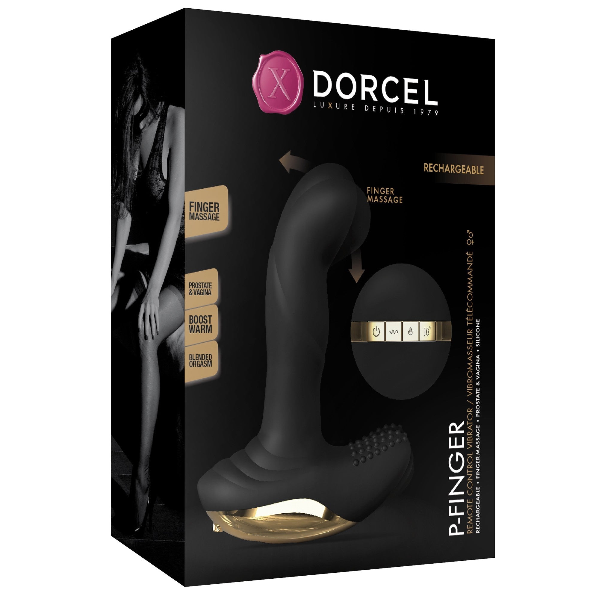 Dorcel P.Finger packaging on a white background