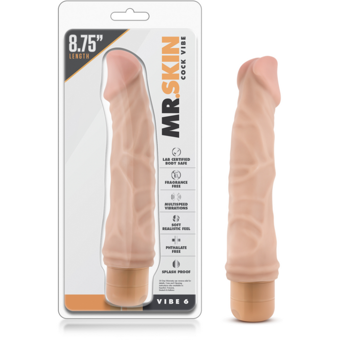 beige realistic vibrator