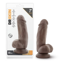 Sexual product with packaging labeled 'Dr. Skin' on a white background