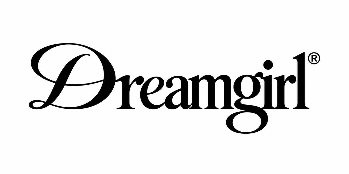 Dreamgirl lingerie brand logo – shop Dreamgirl lingerie and intimate apparel at SOURCE Adult Toys Canada.