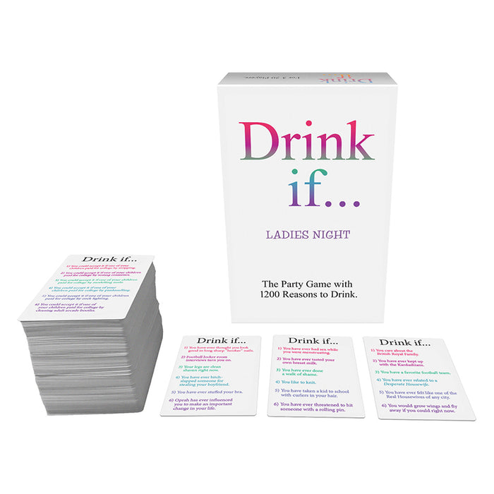 ladies night drink if card game version