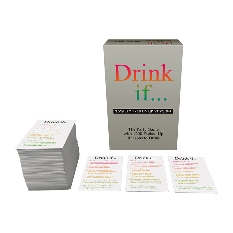 totally fucked up drink if card game version