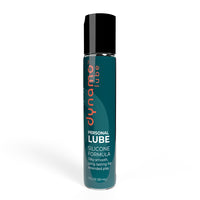 teal bottle of dynamo silicone lubricant 1oz