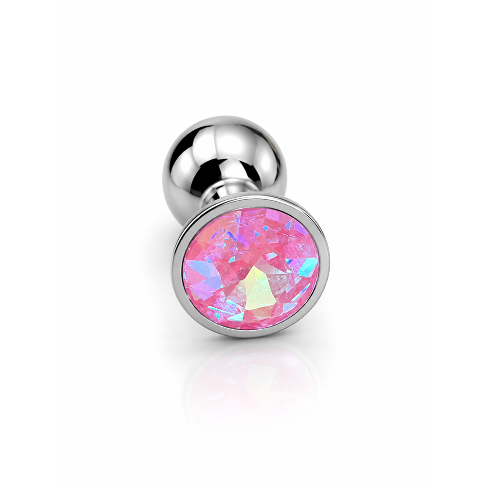 Metal CRZ Anal Plug Sm by Pink Elephant