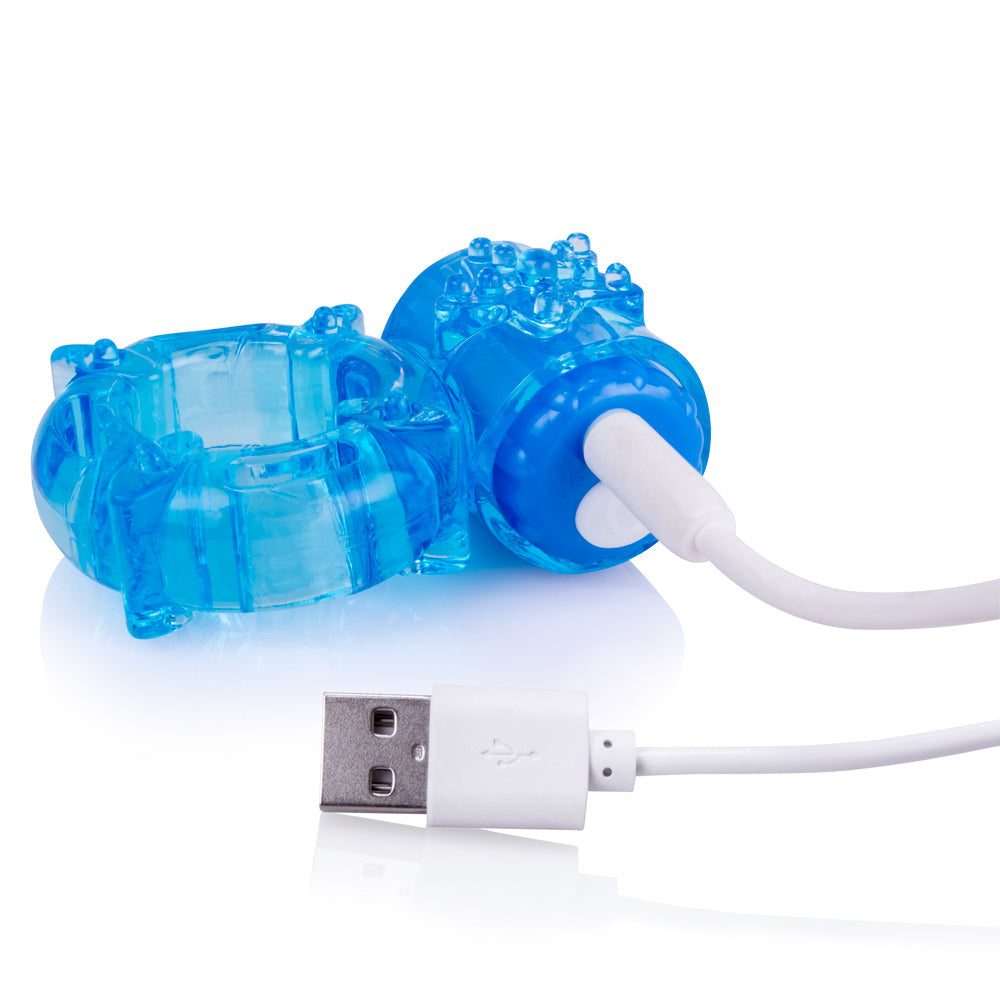 Charged Big O Vibrating Cock Ring by Screaming O