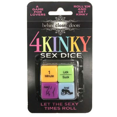 4 Kinky Oral Sex Dice by Little Genie