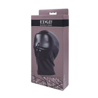 Blackout hood packaging with 'EDGE' branding on a white background