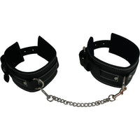 edge leather ankle cuffs by sportsheets source adult toys