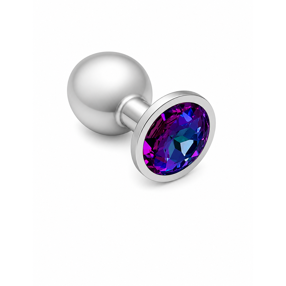 Metal CRZ Anal Plug Med by Pink Elephant