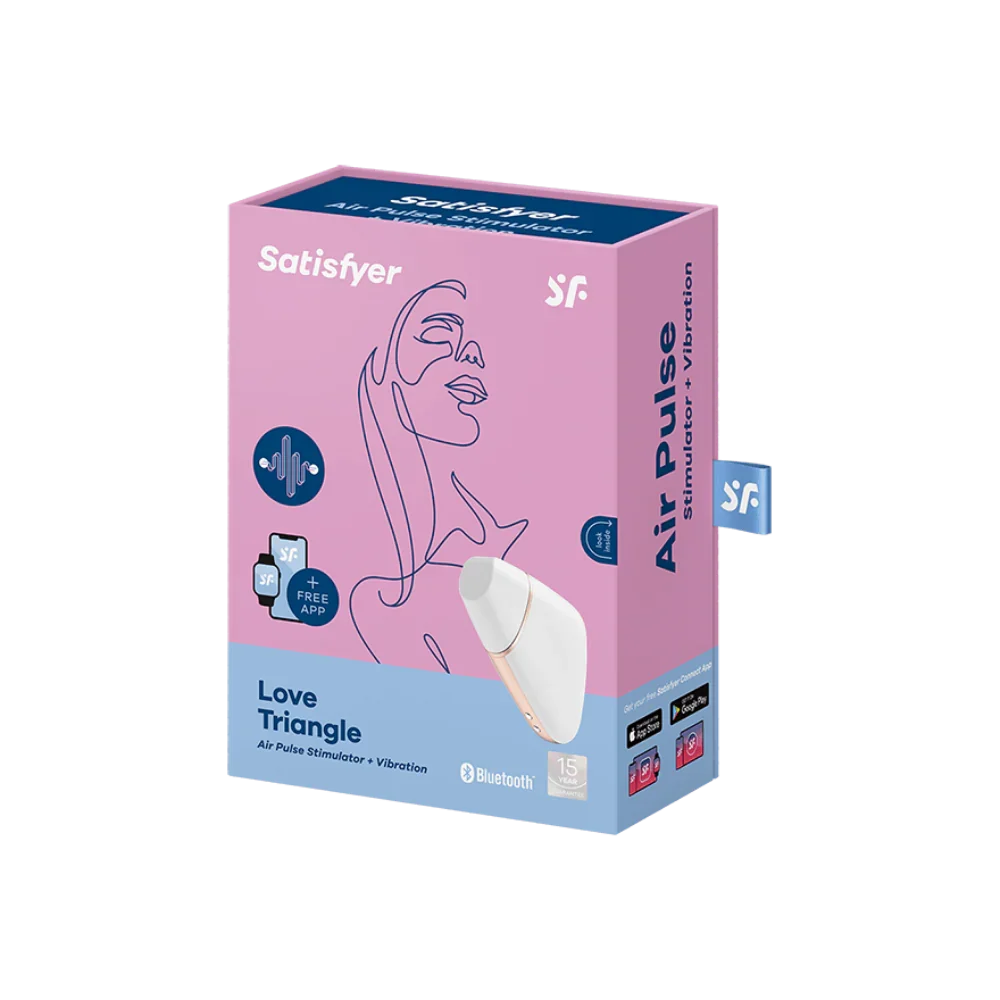 Love Triangle Clitoral Vibrator with Connect App by Satisfyer