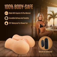 enlust hallie vagina & ass masturbator with specs