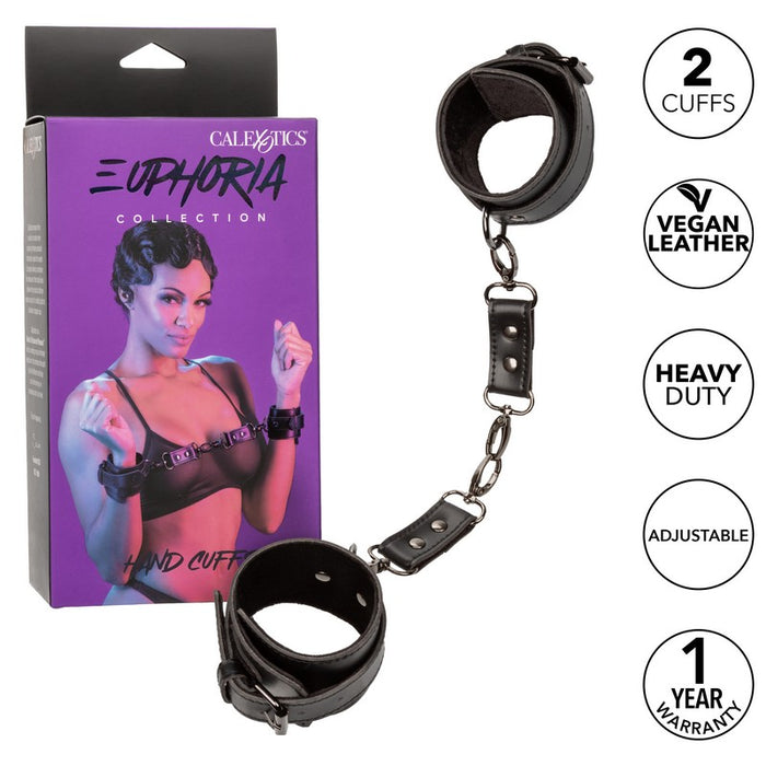 euphoria hand cuffs by California exotics source adult toys