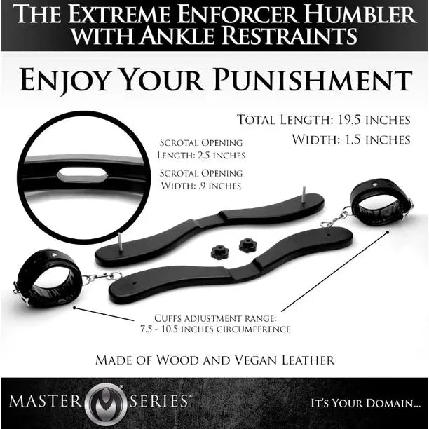 Master Series Extreme Enforcer Humbler by XR | Source Adult Toys Master Series Extreme Enforcer Humbler by XR | Source Adult Toys