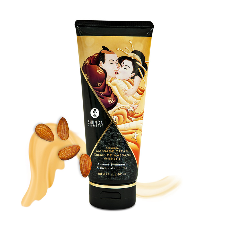 Shunga Kissable Massage Cream Almond Sweetness