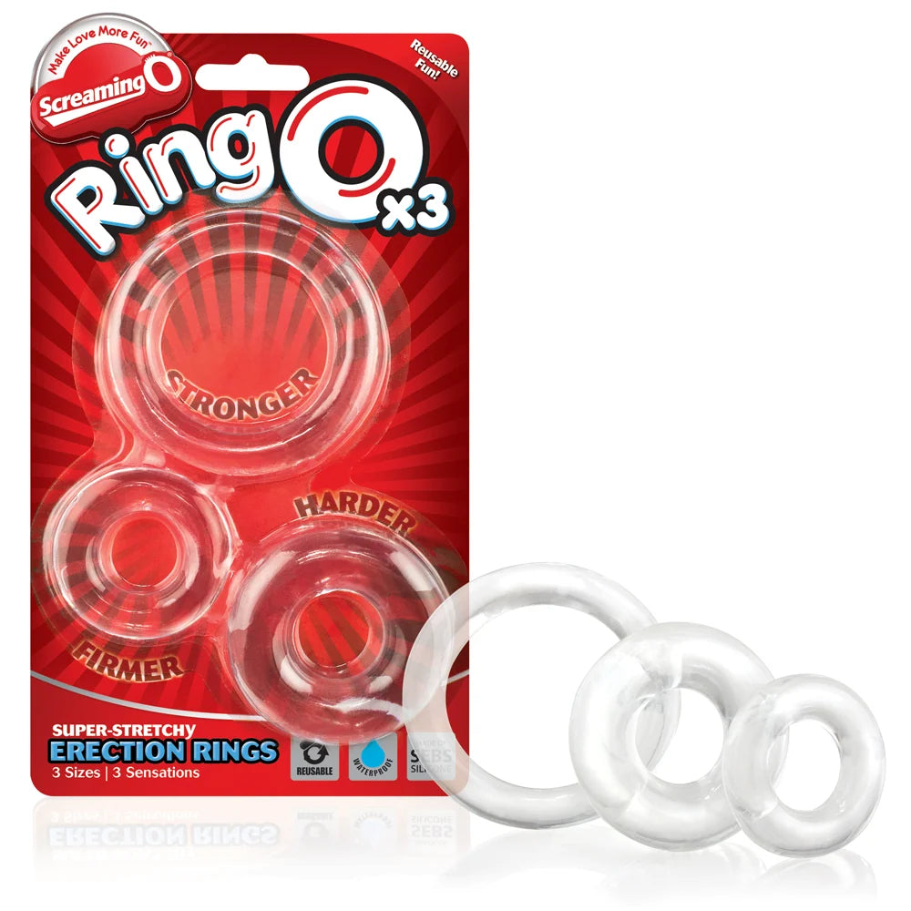 Ring O x3 Cock Rings by Screaming O