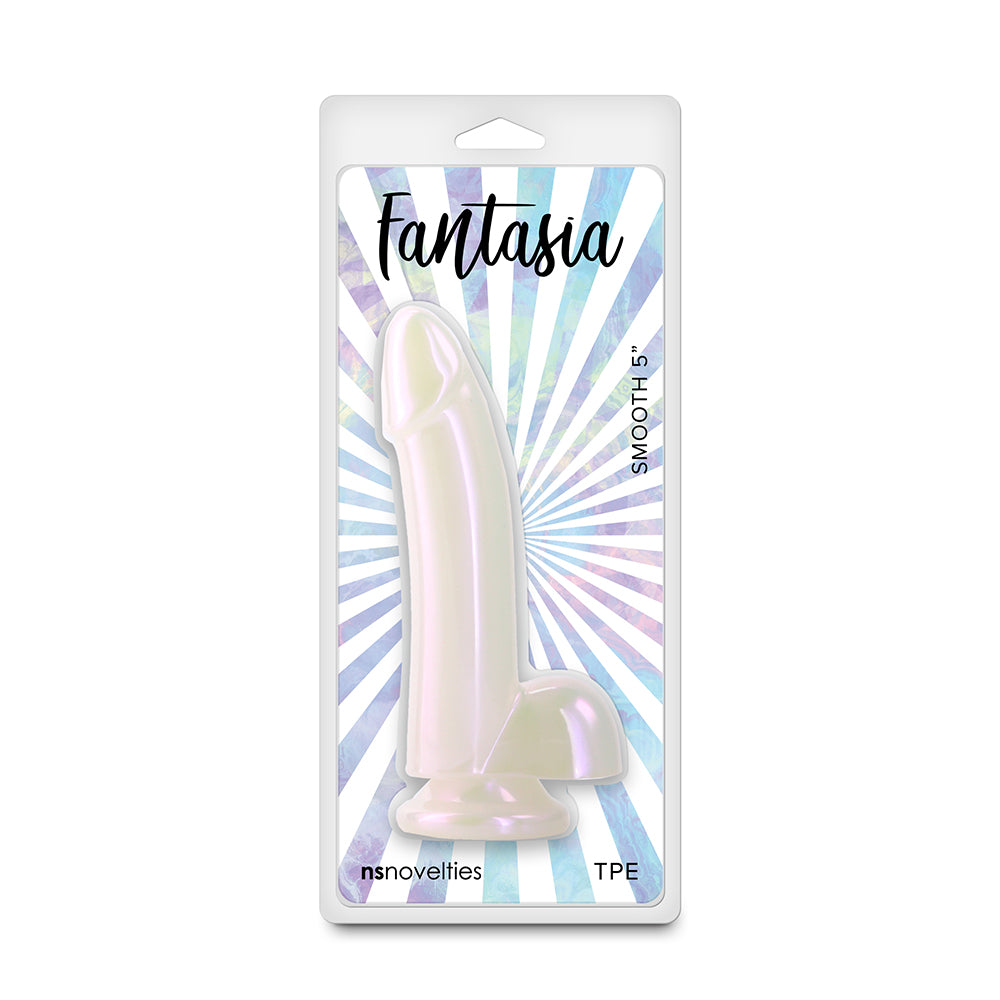 Fantasia TPE dildo with packaging on a white background