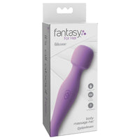 purple silicone wand in white box