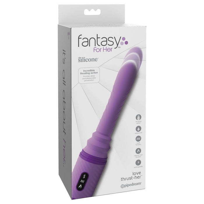thrusting rechargeable vibrator