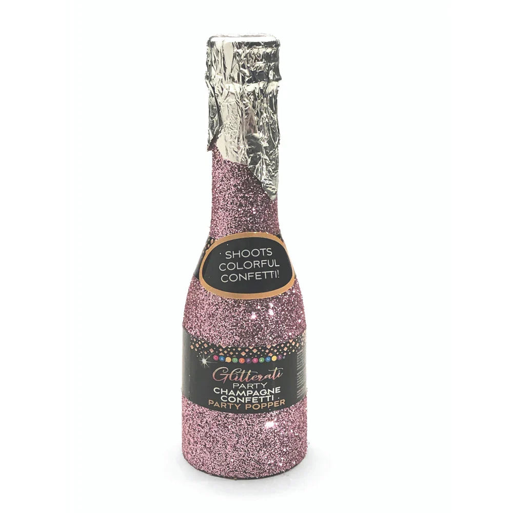 Glitterati Champagne Penis Confetti Party Poppers - 12pc Display