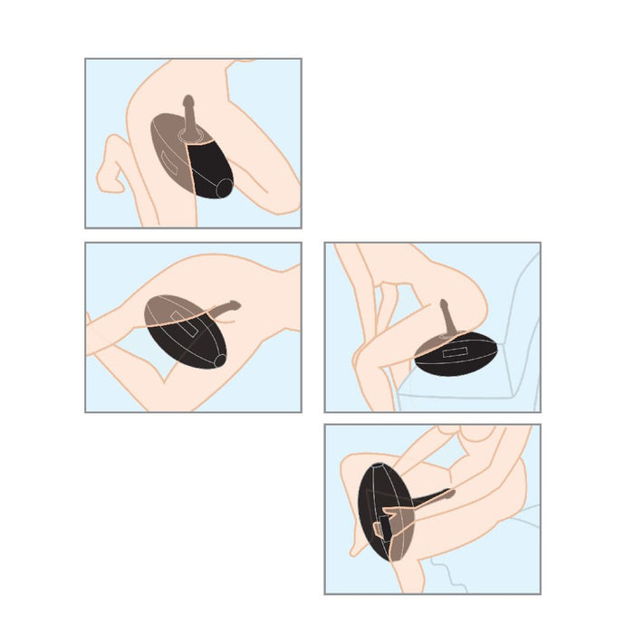 positions for the body dock inflatable ball 