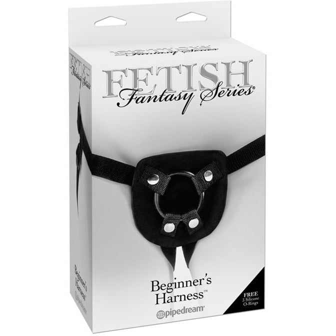 black beginner harness
