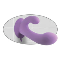 purple suction cup clit stim on wall
