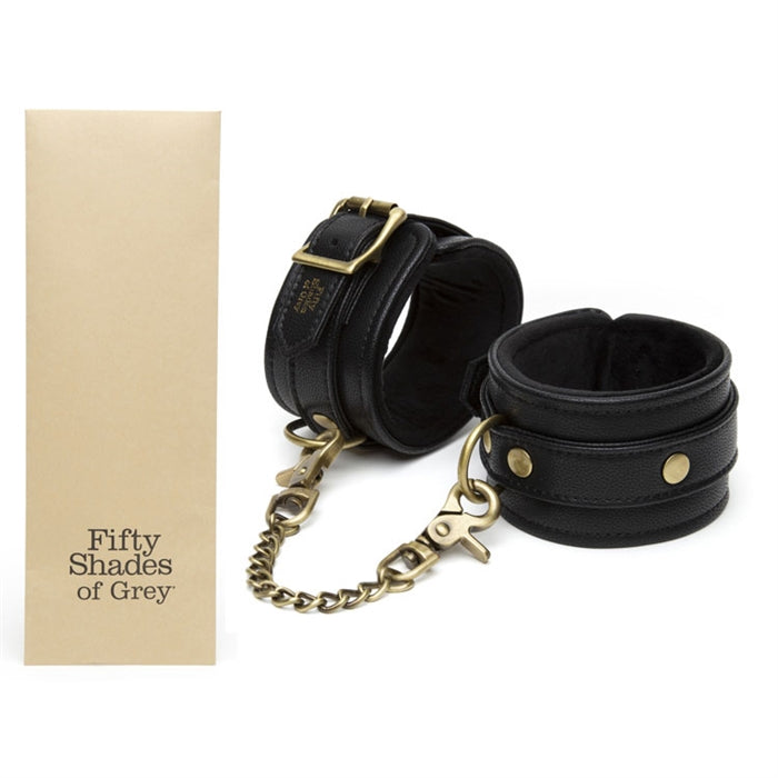 fifty shades of grey bound to you ankle cuffs source adult toys