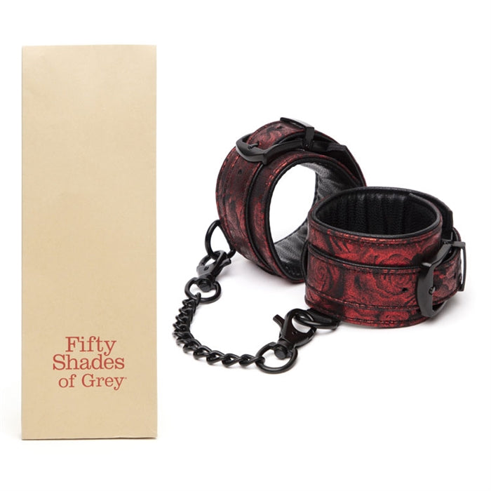 fifty shades of grey sweet anticipation ankle cuffs source adult toys
