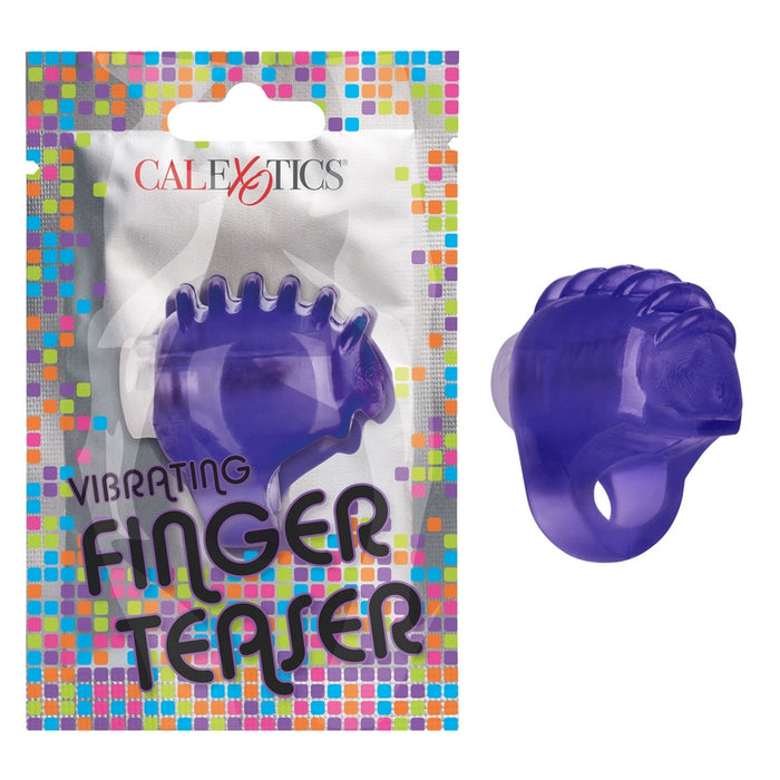 purple jelly finger teaser in plastic package