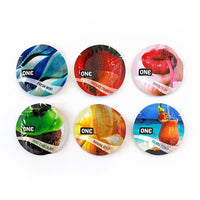 assorted single flavored condoms