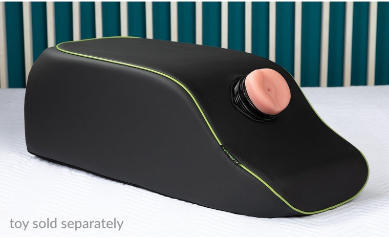 a sex wedge with a fleshlight show inside