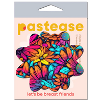 neon flower petal pasties in package