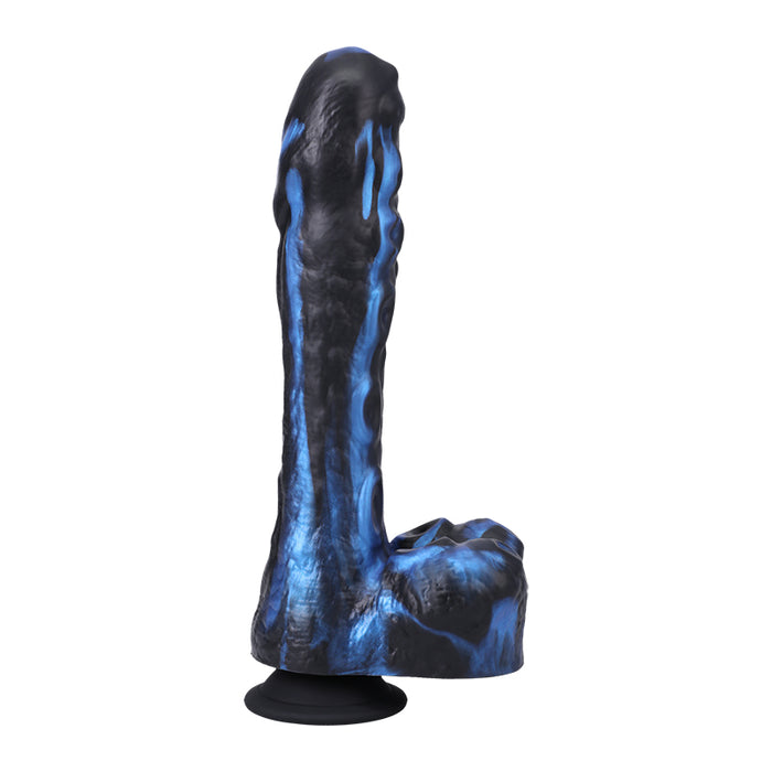 thrusting up and down bumpy vibrator blue and black