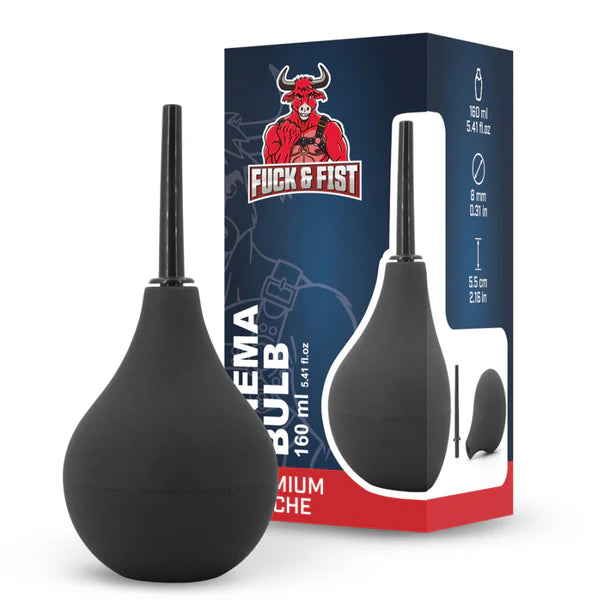 Black bulb with packaging featuring 'Flick & Fist' branding on a white background
